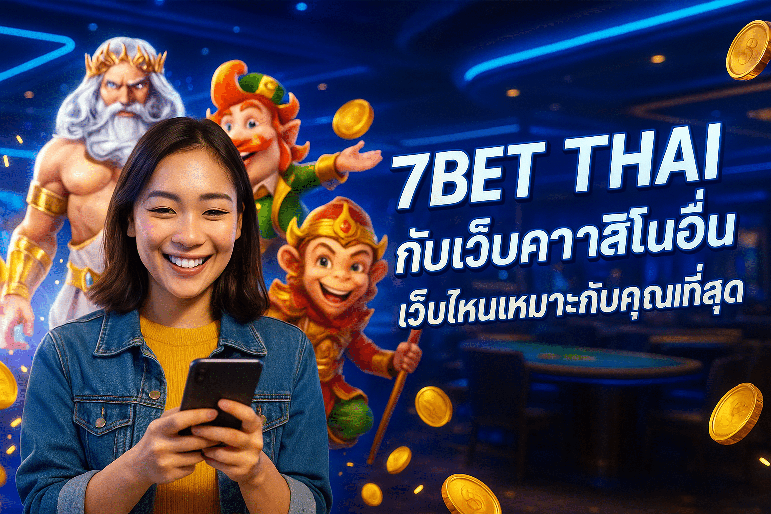 7BET THAI กับเว็บคาสิโนอื่น เว็บไหนเหมาะกับคุณที่สุด