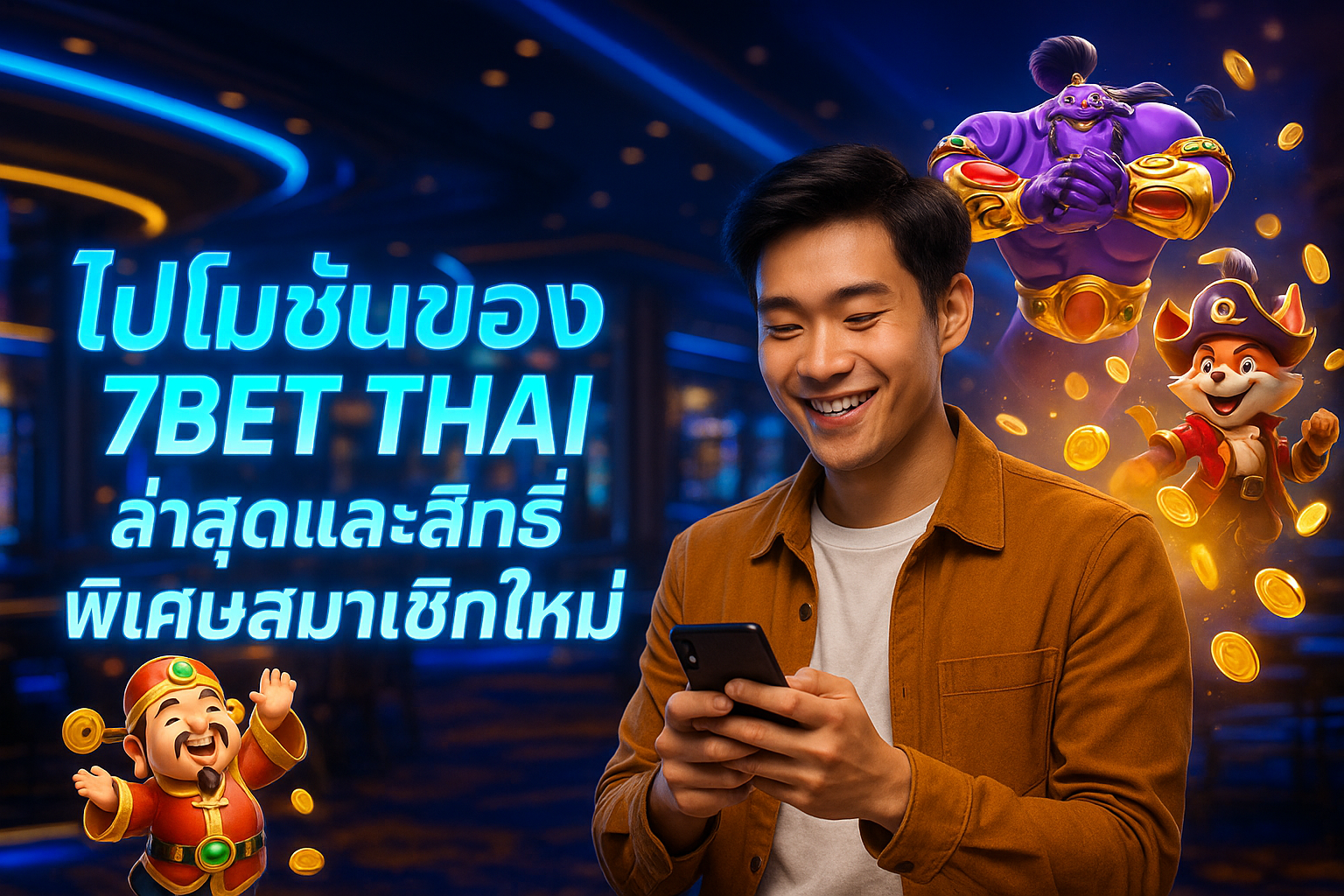 โปรโมชั่นของ 7BET THAI ล่าสุดและสิทธิ์พิเศษสมาชิกใหม่
