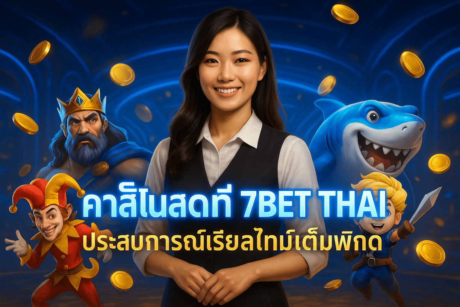 คาสิโนสดที่ 7BET THAI ประสบการณ์เรียลไทม์เต็มพิกัด