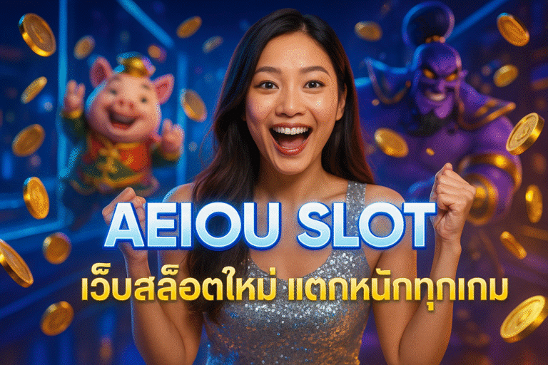 AEIOU SLOT เว็บสล็อตใหม่ แตกหนักทุกเกม
